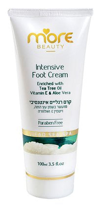 Dead Sea Spa Intensive Foot Cream - Enriched with Tea Tree Oil, Vitamin E & Aloe